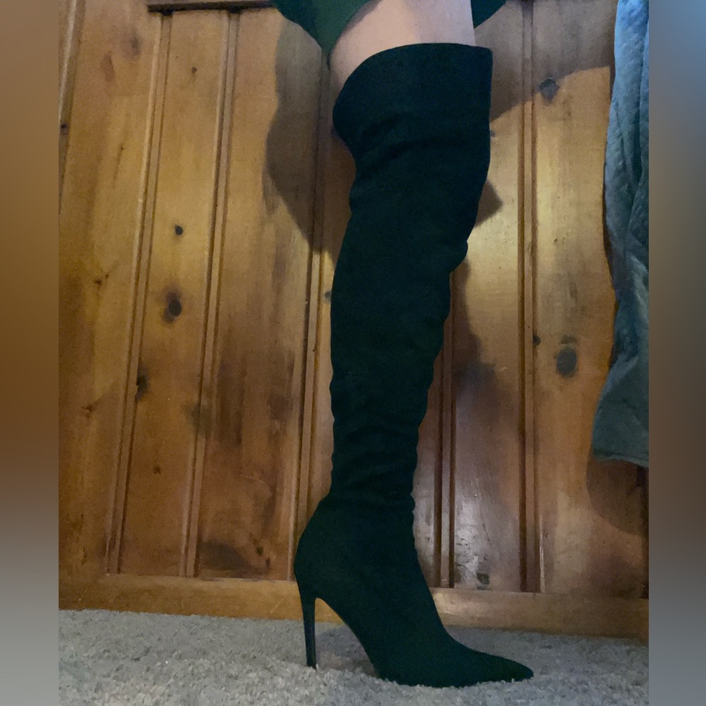 Thigh High Stiletto Boots